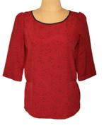 Maison Scotch topje, top, little stars, Mt. S, Kleding | Dames, Verzenden, Maison Scotch, Zo goed als nieuw, Korte mouw
