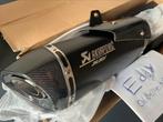 Akrapovic Carbon Zwart uitlaat Honda X ADV 750 2016 / 2025, Motoren, Ophalen of Verzenden, Nieuw