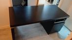 IKEA Bureau Zwart met Ladeblok, Huis en Inrichting, Bureaus, Ophalen, Gebruikt, Bureau