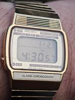 Vintage Seiko horloge goudkleurig lcd, Ophalen of Verzenden, Gebruikt