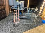 Transport kar, Ophalen, Gebruikt, Steekwagen