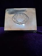 Verzilverde Art Nouveau Sieradendoos, Jaren '20, Antiek en Kunst, Antiek | Tin, Ophalen of Verzenden