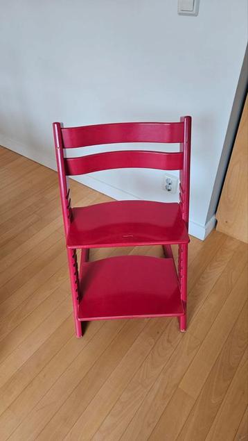 Stokke Tripp Trapp Stoel - Rood beschikbaar voor biedingen