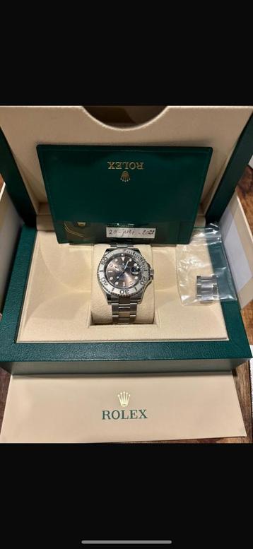 Rolex Yacht-Master 40 Rhodium – 2022 – FullSet – Ongepolijst beschikbaar voor biedingen