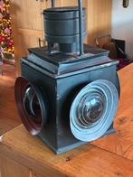 Antieke Spoorweg Seinlamp / Treinlamp, Ophalen of Verzenden