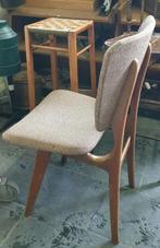 Vintage stoel in Van Teeffelen stijl teak Van €75 Voor €35, Ophalen, Hout, Bruin, Vintage Mid Century Modern MCM Retro