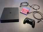 Playstation 4 incl. controller en Spider-man spel, Refurbished, Ophalen of Verzenden, Met 1 controller, Slim
