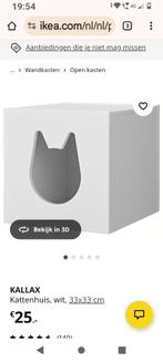 Kallax Ikea Kattenkubus ( katten huisje), Dieren en Toebehoren, Ophalen, Zo goed als nieuw