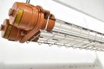Industriële hanglamp TL lamp bunkerlamp wandlamp, Huis en Inrichting, Lampen | Hanglampen, Gebruikt, Ophalen of Verzenden