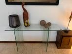 Glazen Design Console Tafel, Antiek en Kunst, Antiek | Meubels | Tafels, Ophalen