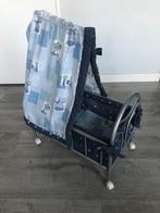 Poppenbed met hemeltje en wielen, Kinderen en Baby's, Speelgoed | Poppen, Ophalen, Zo goed als nieuw, Overige typen