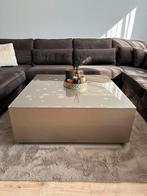 Salontafel, Eettafel & 4 Luxe Stoelen, Overige materialen, 100 tot 150 cm, Ophalen of Verzenden, Zo goed als nieuw