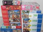 Diverse *** PUZZELS 500 STUKJES *** 14 stuks, Ophalen of Verzenden, 500 t/m 1500 stukjes, Zo goed als nieuw, Legpuzzel