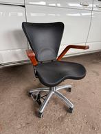 Kappers kappersstoel pompstoel zwart, Ophalen of Verzenden, Gebruikt, Zwart