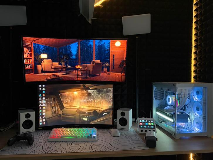 Streaming setup zonder pc, Spelcomputers en Games, Spelcomputers | Xbox One, Zo goed als nieuw, 2 TB, Met 1 controller, Ophalen