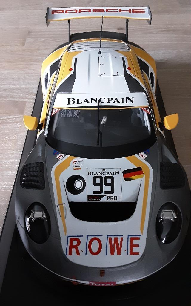 Porsche 911 GT3 R # 99 ROWE Racing, Hobby en Vrije tijd, Modelauto's | 1:18, Nieuw, Auto, MiniChamps, Ophalen of Verzenden