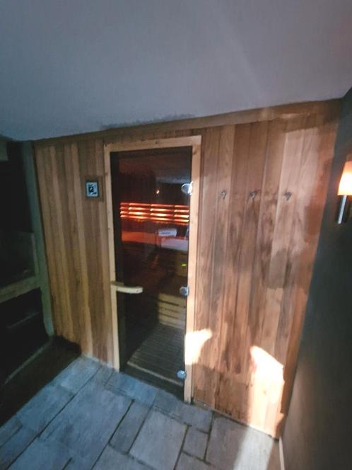 Grote 6/8 persoons inbouw combi infrarood opgietsauna, Sport en Fitness, Sauna, Gebruikt, Ophalen
