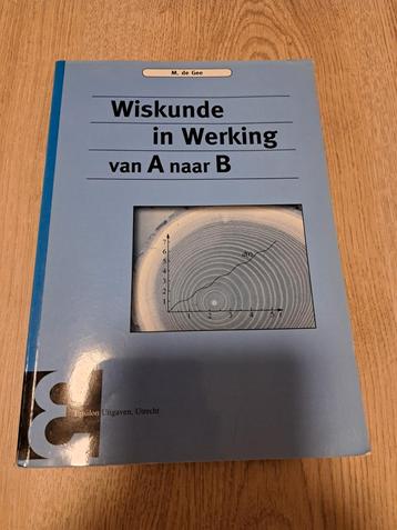 M. de Gee - Wiskunde in werking beschikbaar voor biedingen