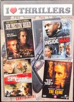 Arlington Road / Inside Man / Spy Game / The Game, Cd's en Dvd's, Dvd's | Thrillers en Misdaad, Ophalen of Verzenden, Zo goed als nieuw
