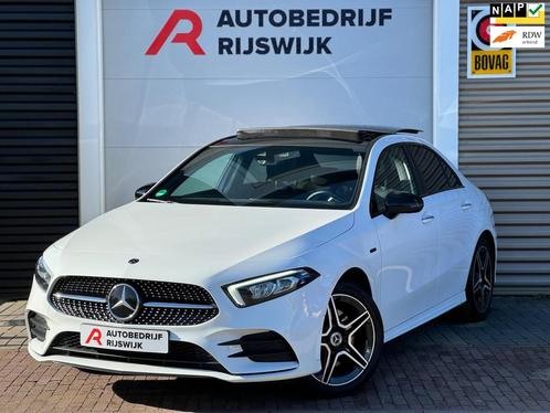 Mercedes-Benz A-klasse 250 e AMG Pano/Burmester/Camera, Auto's, Mercedes-Benz, Bedrijf, Te koop, A-Klasse, ABS, Achteruitrijcamera