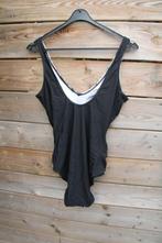 Badpak zwart/ wit/zalm mt 40 B-Cup Vaste prijs, Ophalen of Verzenden, Zo goed als nieuw, Zwart, Badpak