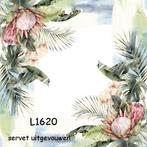 Servetten decoupage/bullet journal – protea L1620, Verzenden, Nieuw, Materiaal