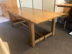 Massief grenen eettafel 97x229, Ophalen, Gebruikt, 200 cm of meer, 50 tot 100 cm