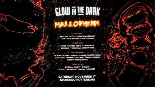 4x Glow in the Dark ‘Halloween Special’ by day 2025, Tickets en Kaartjes, Evenementen en Festivals, Drie personen of meer