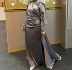 Abiye avondjurk 36/38/40, Ophalen, Galajurk, Maat 36 (S), Grijs