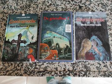boeken, griezel o.a. Paul van Loon, Chr. Pike, Zorro beschikbaar voor biedingen