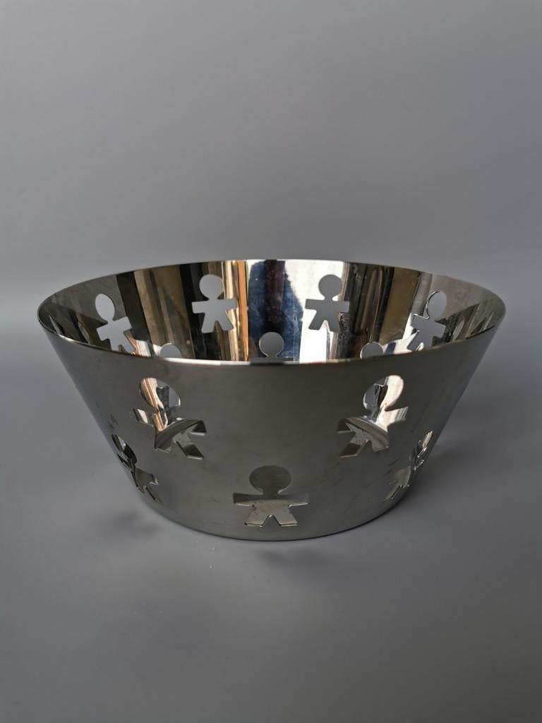Alessi hoge girotondo vintage design fruitschaal, Verzenden