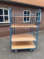 Etagewagen/magazijnkar/orderpickwagen/transportkar/kar, Ophalen, Gebruikt
