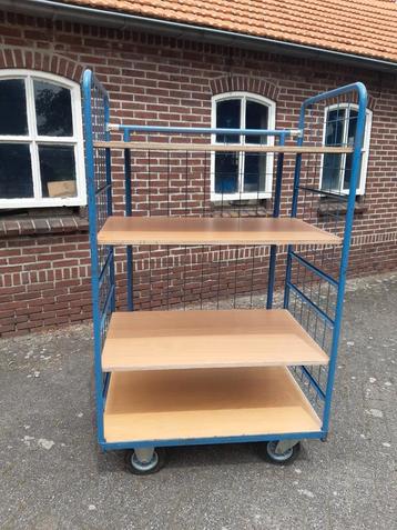 Etagewagen/magazijnkar/orderpickwagen/transportkar/kar  beschikbaar voor biedingen
