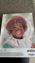 Gekleurde pieten pruik, Diversen, Sinterklaas, Ophalen of Verzenden, Nieuw