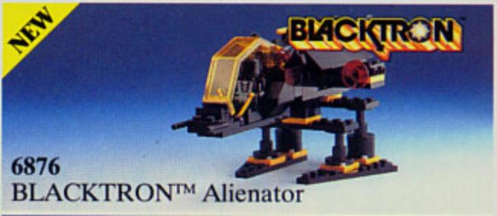 Lego Space Blacktron I 6876 Alienator, Kinderen en Baby's, Speelgoed | Duplo en Lego, Zo goed als nieuw, Lego, Complete set, Ophalen of Verzenden