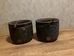 Bruine bloempotten van brynxz, Ophalen, Gebruikt, Rond, Binnen