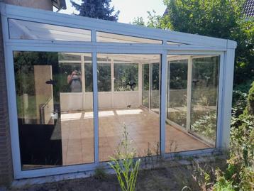 Serre Tuinkamer Terrasoverkapping 5,7 x 4,7 mtr  beschikbaar voor biedingen