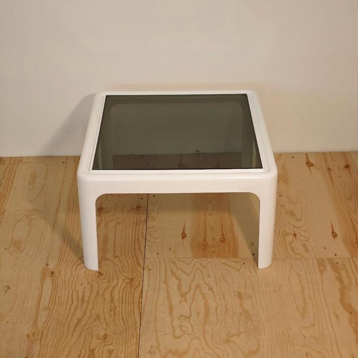 Vintage Peter Ghyczy salontafel, Huis en Inrichting, Tafels | Salontafels, Gebruikt, Minder dan 50 cm, 50 tot 100 cm, 100 tot 150 cm