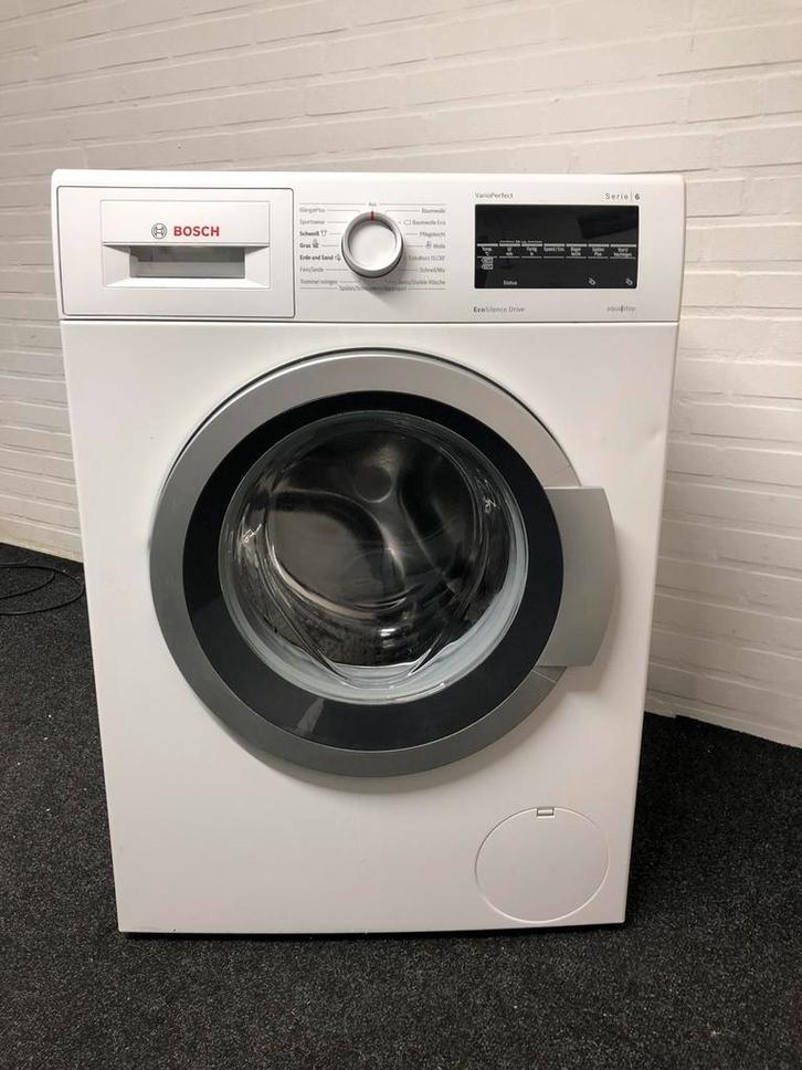 €325 A+++ 8kg wasmachine Bosch Serie6 MET GARANTIE OPHALEN, Witgoed en Apparatuur, Wasmachines, Zo goed als nieuw, Voorlader, 8 tot 10 kg