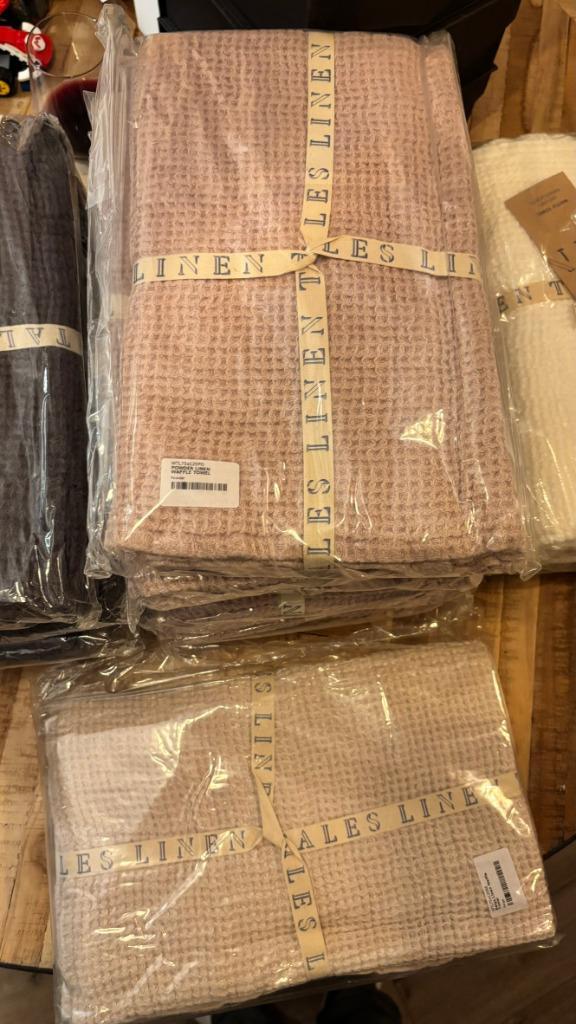 Partij nieuwe luxe linnen hand- theedoeken dek | linen tales, Huis en Inrichting, Keuken | Textiel, Nieuw, Theedoek of Handdoek