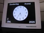 dementieklok analoog/digitaal, Diversen, Verpleegmiddelen, Ophalen of Verzenden, Zo goed als nieuw