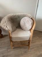 Rotan stoel malawi, Huis en Inrichting, Stoelen, Ophalen, Bruin, Riet of Rotan, Zo goed als nieuw