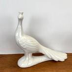 Vintage wit pauwen beeld, Ophalen of Verzenden, Dier
