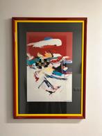 Abstract schilderij – Gerard ’t Hart ‘92 – ingelijst, Ophalen of Verzenden