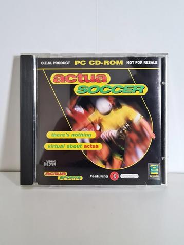 Actua Soccer - PC cdrom beschikbaar voor biedingen