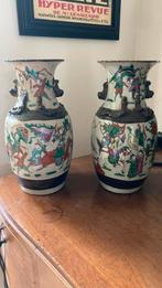 Twee vazen chinees Nanking, Antiek en Kunst, Antiek | Vazen, Ophalen