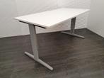 Bureau Aspa 160x80 wit of ahorn blad, Ophalen, In hoogte verstelbaar, Zo goed als nieuw, Bureau