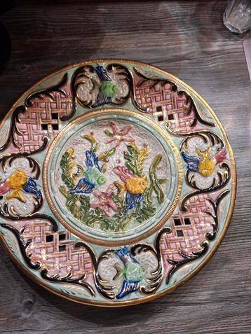 H. Bequet Bord Quaregnon - Decoratief beschikbaar voor biedingen