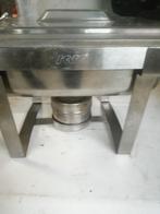 3 Rechauds (1 groot, 2 klein) - Buffet Warmhouders, Ophalen, Zo goed als nieuw