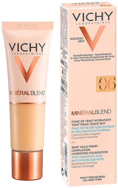 Vichy Minéralblend Foundation 06 Ocher 30 ml***, Sieraden, Tassen en Uiterlijk, Uiterlijk | Gezichtsverzorging, Nieuw, Camouflage